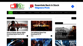 What Pcgamespunch.com website looked like in 2021 (4 years ago)