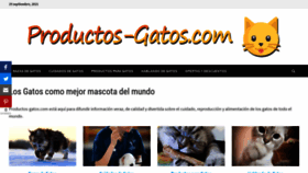 What Productos-gatos.com website looked like in 2021 (2 years ago)