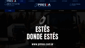 What Pressa.com.ar website looked like in 2021 (2 years ago)