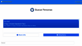 What Personasbuscar.com website looked like in 2021 (2 years ago)
