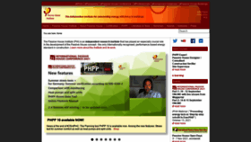 What Passivehouse.com website looked like in 2021 (2 years ago)