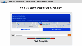 What Proxysite.cloud website looked like in 2021 (2 years ago)