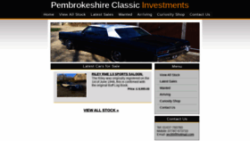 What Pembrokeshireclassicinvestments.co.uk website looked like in 2021 (2 years ago)
