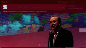 What Pwpa.international website looked like in 2021 (2 years ago)