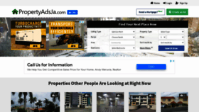 What Propertyadsja.com website looked like in 2021 (2 years ago)