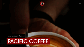What Pacificcoffee.com website looked like in 2021 (2 years ago)