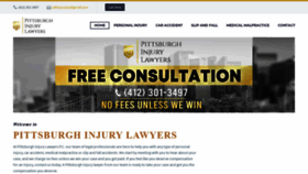 What Pittsburgh-injury-lawyers.com website looked like in 2021 (2 years ago)