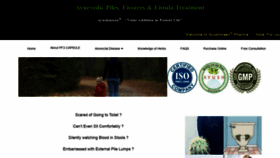 What Pilescure-treatment.com website looked like in 2021 (2 years ago)