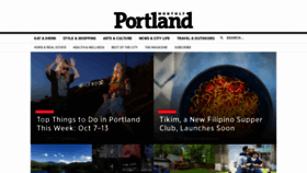 What Portlandmonthlymag.com website looked like in 2021 (2 years ago)