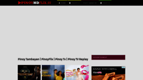 What Pinoyhdflix.su website looked like in 2021 (2 years ago)