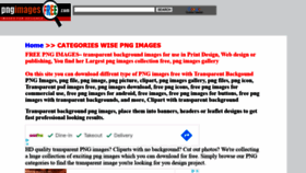 What Pngimagesfree.com website looked like in 2021 (2 years ago)