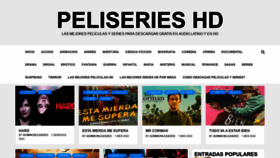 What Peliserieshd.com website looked like in 2021 (2 years ago)