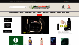 What Parapharmanet.com website looked like in 2021 (2 years ago)