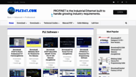 What Plc247.com website looked like in 2021 (2 years ago)