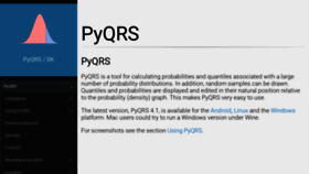 What Pyqrs.eu website looked like in 2021 (2 years ago)