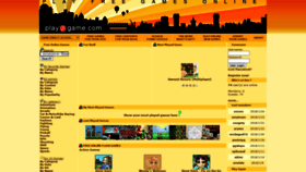 What Playzgame.com website looked like in 2021 (2 years ago)
