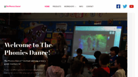 What Phonicsdance.com website looked like in 2021 (2 years ago)