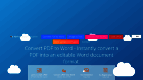 What Pdfwordconvert.com website looked like in 2021 (2 years ago)