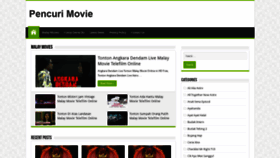 What Pencurimovies.live website looked like in 2021 (2 years ago)