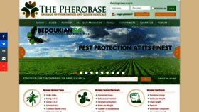 What Pherobase.com website looked like in 2021 (2 years ago)