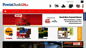 What Powiatsuski24.pl website looked like in 2021 (2 years ago)