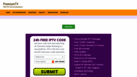 What Premiumtv.biz website looked like in 2021 (2 years ago)