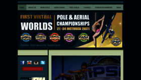 What Polesports.org website looked like in 2021 (2 years ago)