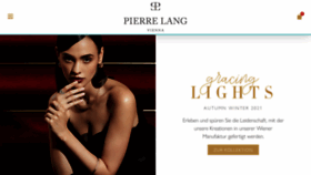 What Pierre-lang.com website looked like in 2021 (2 years ago)