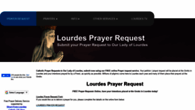 What Prayerrequest.eu website looked like in 2021 (2 years ago)