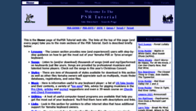 What Psrtutorial.com website looked like in 2021 (2 years ago)