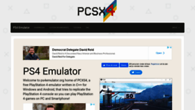 What Ps4emulator.org website looked like in 2021 (2 years ago)