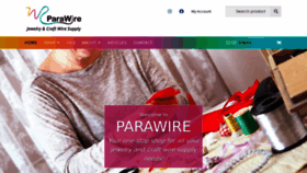 What Parawire.com website looked like in 2021 (2 years ago)