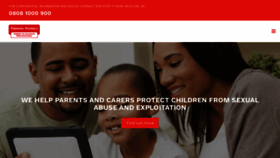 What Parentsprotect.co.uk website looked like in 2021 (2 years ago)