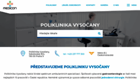 What Poliklinika-vysocany.cz website looked like in 2021 (2 years ago)