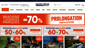What Pacificpeche.com website looked like in 2021 (2 years ago)