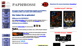 What Papierossi.de website looked like in 2021 (2 years ago)