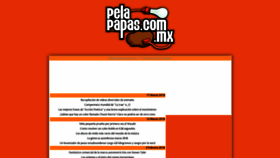 What Pelapapas.com.mx website looked like in 2021 (2 years ago)