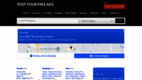 What Postyourfreeads.com website looked like in 2021 (2 years ago)