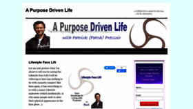What Purpose-driven-life.com website looked like in 2021 (2 years ago)