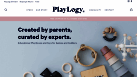What Playlogy.com website looked like in 2021 (2 years ago)
