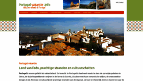 What Portugal-vakantie.info website looked like in 2021 (2 years ago)