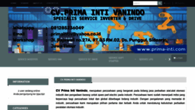 What Prima-inti.com website looked like in 2021 (2 years ago)