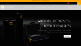 What Powertraveller.com website looked like in 2021 (2 years ago)