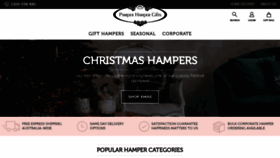 What Pamperhampergifts.com.au website looked like in 2021 (2 years ago)