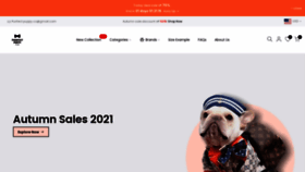 What Purrfect-puppy.com website looked like in 2021 (3 years ago)