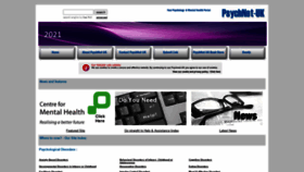 What Psychnet-uk.com website looked like in 2021 (2 years ago)