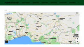What Postcode.com.ng website looked like in 2021 (2 years ago)