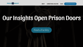 What Prisoninsight.com website looked like in 2021 (2 years ago)