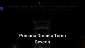 What Primariadrobeta.ro website looked like in 2021 (2 years ago)