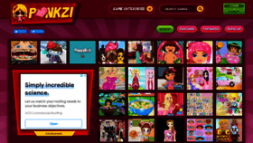 What Pinkzi.com website looked like in 2021 (2 years ago)